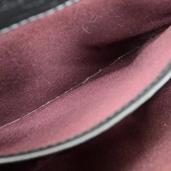 LOUIS VUITTON Bass PM Shoulder Bag Monogram Macassar Brown Black - Picture 9 of 15